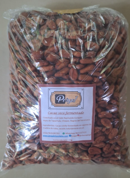 Semillas secas de Cacao criollo | 2 kg