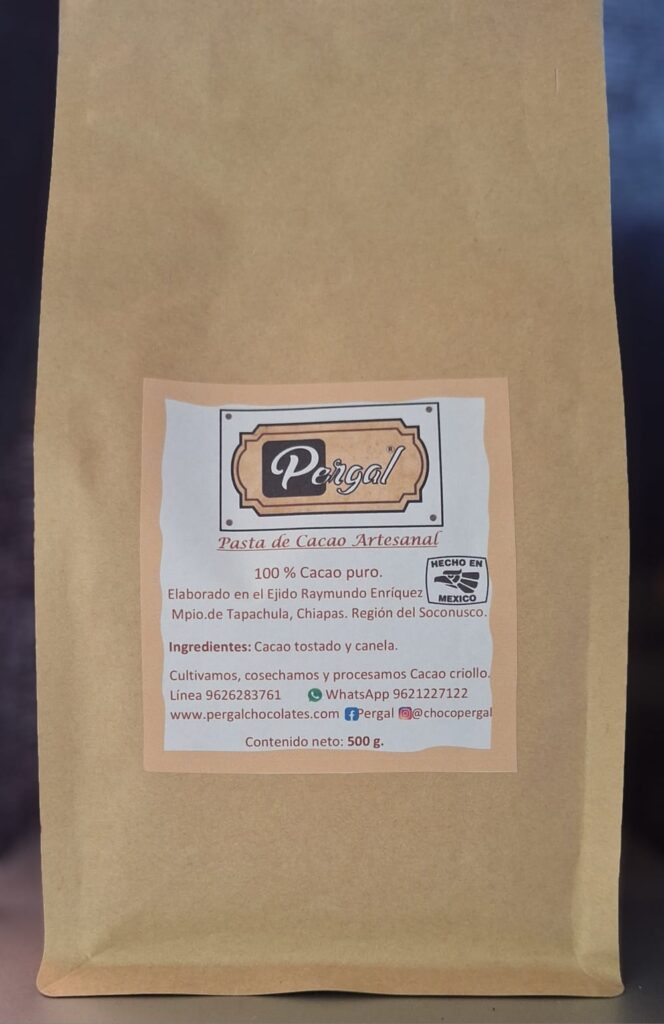 Pasta de Cacao Artesanal | 1K